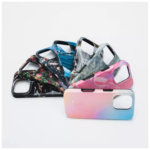 Forcell F-Protect Mirage tok iPhone 16 PLUS készülékhez, MagSafe-kompatibilis, katonai ejtésteszt, mélytengerkék