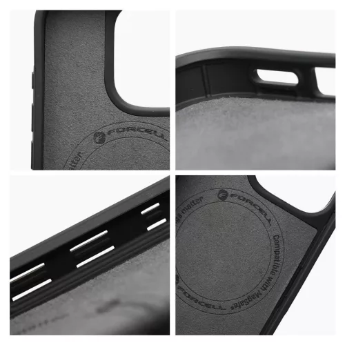 Forcell F-Protect Mirage tok iPhone 16 PLUS készülékhez, MagSafe-kompatibilis, katonai ejtésteszt, mélytengerkék