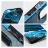 Forcell F-Protect Mirage tok iPhone 16 PLUS készülékhez, MagSafe-kompatibilis, katonai ejtésteszt, mélytengerkék