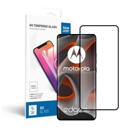   Motorola Edge 50 PRO készülékhez edzett üvegfólia Blue Star 5D fekete