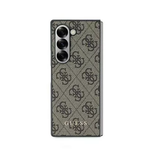 GUESS tok Samsung Z Fold 6 készülékhez GUHCZFD6GF4GBR HC PU 4G Charm barna