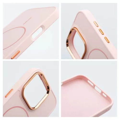 FRAME MAG COVER MagSafe-kompatibilis tok iPhone 17 Air készülékhez, poros rózsaszín