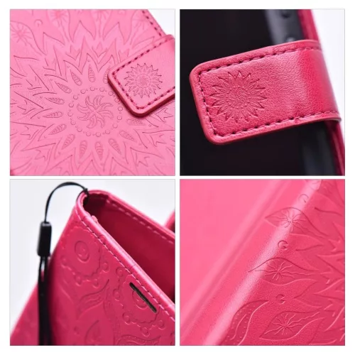 MEZZO iPhone 17 készülékhez könyvtok mandala magenta