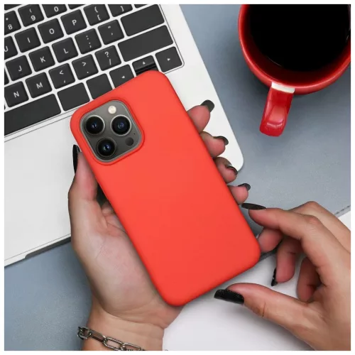 Szilikon tok XIAOMI Redmi Note 13 5G készülékhez barackszínű