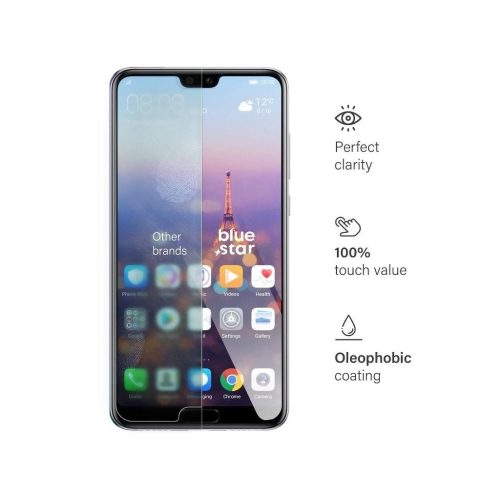 Edzett üvegfólia Huawei P20 PRO készülékhez Blue Star