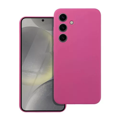 Samsung S25 EDGE készülékhez szilikon tok, 2 mm, rózsaszín