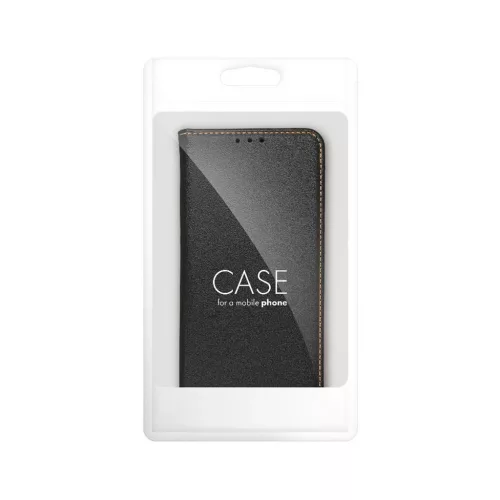 SMART PRO bőr flip tok XIAOMI Redmi 13C / POCO C65 készülékhez fekete