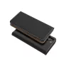 SMART PRO bőr flip tok XIAOMI Redmi 13C / POCO C65 készülékhez fekete