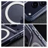 iPhone 17 készülékhez Forcell F-Protect Clear Hybrid Premium tok, MagSafe-kompatibilis, átlátszó