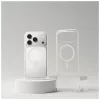 iPhone 17 készülékhez Forcell F-Protect Clear Hybrid Premium tok, MagSafe-kompatibilis, átlátszó