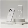 iPhone 17 készülékhez Forcell F-Protect Clear Hybrid Premium tok, MagSafe-kompatibilis, átlátszó