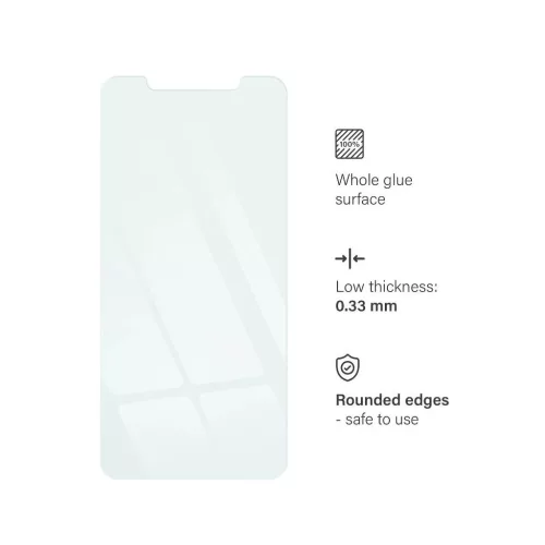 Edzett üveg kijelzővédő iPhone XS / 11 PRO MAX készülékhez Blue Star