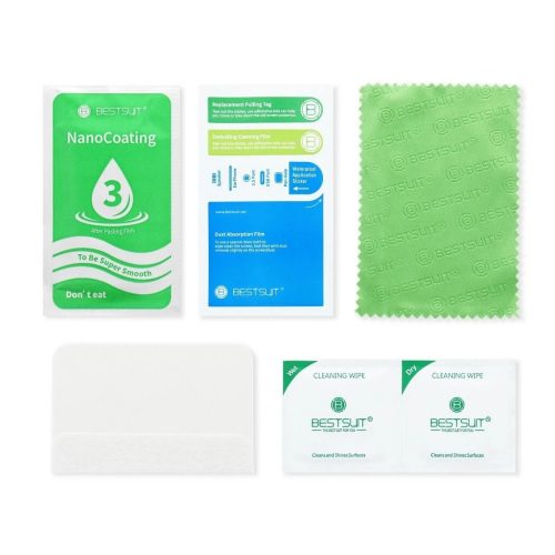 Bestsuit Flexible Hybrid Glass 5D kijelzővédő Huawei P30 Pro készülékhez (Hot Bending) – működő ujjlenyomat-olvasó