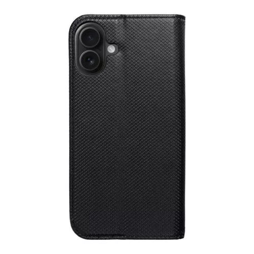 SMART CASE Book tok iPhone 16 Plus készülékhez fekete