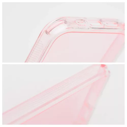 Xiaomi Redmi 15 4G/5G (169 mm) készülékhez Matrix Clear tok, púderrózsaszín