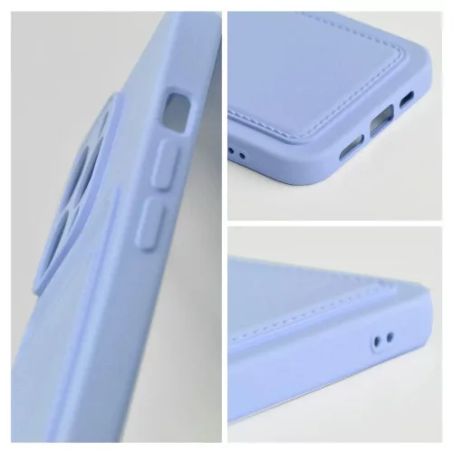 iPhone 15 Pro készülékhez Card Case tok lila