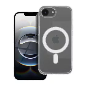   iPhone 16e (SE 4 2025) készülékhez Clear Mag Cover (MID) tok, MagSafe-compatibilis, átlátszó