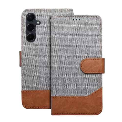 JEANS Book tok Xiaomi Redmi 13C / POCO C65 készülékhez szürke