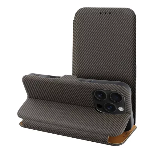 FOLIO Side Magnet könyvtok iPhone 16 Plus készülékhez barna