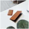 SMART PRO Book bőrtok XIAOMI Redmi Note 13 Pro 4G és POCO M6 Pro 4G készülékhez, barna