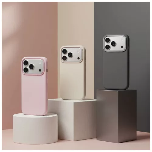 Forcell F-Protect Frame Premium MagSafe-kompatibilis tok iPhone 16 Pro készülékhez szürke