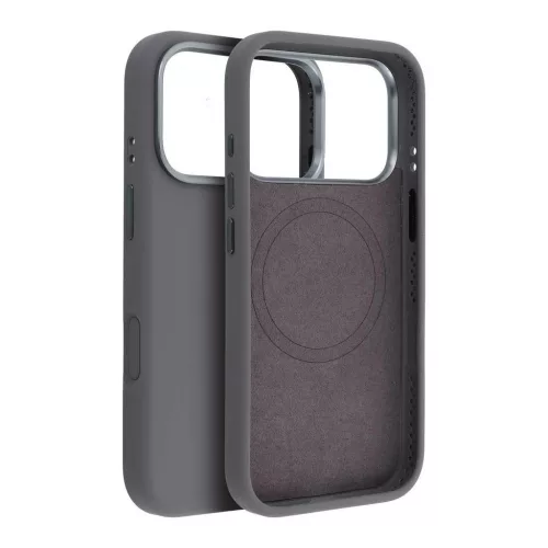 Forcell F-Protect Frame Premium MagSafe-kompatibilis tok iPhone 16 Pro készülékhez szürke