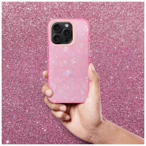 iPhone 13 készülékhez Tutti Frutti tok rózsaszín