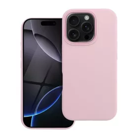   Forcell F-Protect Frame Premium tok iPhone 16 Pro készülékhez, MagSafe-kompatibilis, rózsaszín