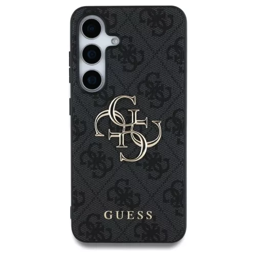 GUESS tok Samsung S25 készülékhez GUHCS25S4GMGGR 4G PU Big Logo fekete
