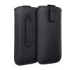 Deko univerzális tok iPhone 3G/4/4S, Samsung Galaxy Ace (S5830) és Young (S6310) készülékekhez, fekete