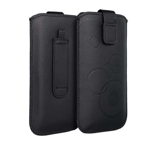 Deko univerzális tok iPhone 3G/4/4S, Samsung Galaxy Ace (S5830) és Young (S6310) készülékekhez, fekete