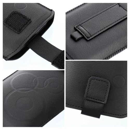 Deko univerzális tok iPhone 3G/4/4S, Samsung Galaxy Ace (S5830) és Young (S6310) készülékekhez, fekete