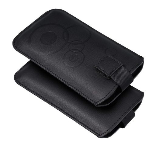 Deko univerzális tok iPhone 3G/4/4S, Samsung Galaxy Ace (S5830) és Young (S6310) készülékekhez, fekete