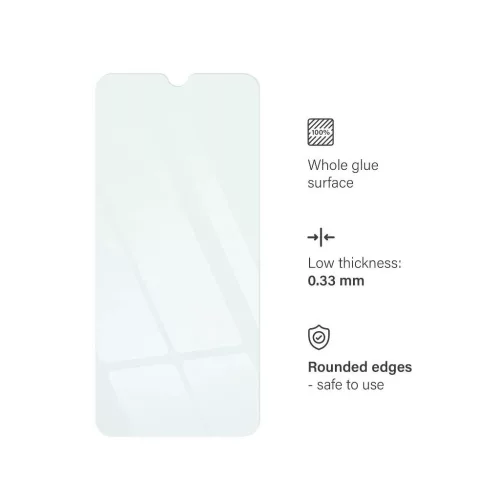 Xiaomi Redmi 9 készülékhez edzett üveg kijelzővédő kék