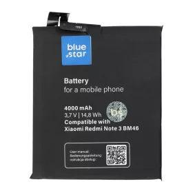   Blue Star akkumulátor Xiaomi Redmi Note 3 készülékhez (BM46), 4000 mAh
