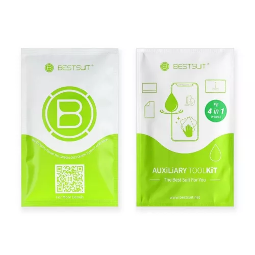 Bestsuit Flexible Hybrid Glass 5D kijelzővédő Apple iPhone 14 Pro készülékhez fekete