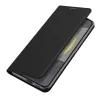 DUX DUCIS SKIN PRO pénztárca tok Samsung S24 FE készülékhez fekete