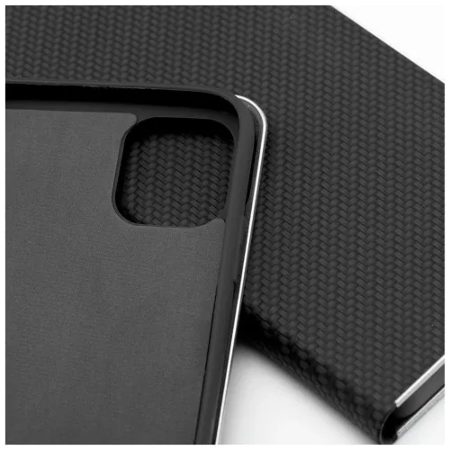 LUNA Book Carbon tok Xiaomi Redmi Note 10 5G / Poco M3 Pro / Poco M3 Pro 5G készülékhez fekete