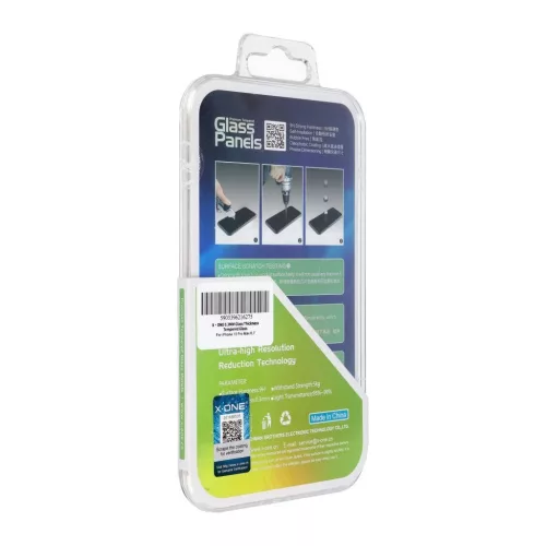 X-ONE 0,3 mm edzett üvegfólia iPhone 15 Pro Max készülékhez