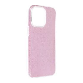 iPhone 15 PRO MAX készülékhez Shining tok rózsaszín
