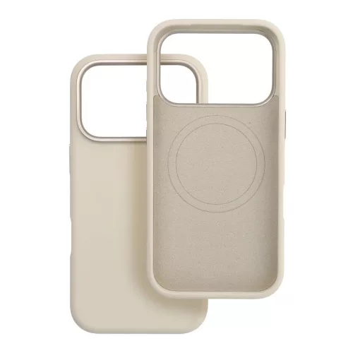 Forcell F-Protect Frame Premium MagSafe-kompatibilis tok iPhone 16 Pro készülékhez antik fehér