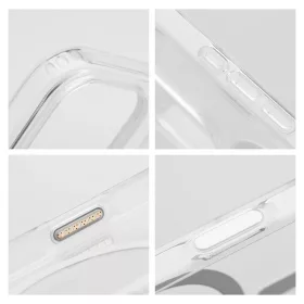   Samsung S26 készülékhez Mag Cover Elite tok (STR / NON-YELLOWING), MagSafe-kompatibilis, átlátszó