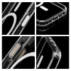 Samsung S26 készülékhez Mag Cover Elite tok (STR / NON-YELLOWING), MagSafe-kompatibilis, átlátszó