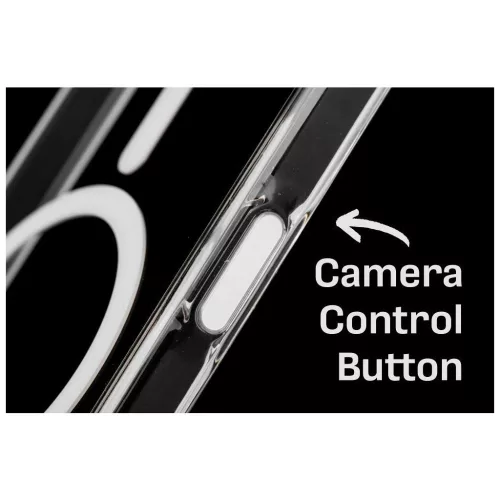 Samsung S26 készülékhez Mag Cover Elite tok (STR / NON-YELLOWING), MagSafe-kompatibilis, átlátszó
