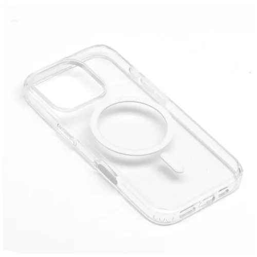 Samsung S26 készülékhez Mag Cover Elite tok (STR / NON-YELLOWING), MagSafe-kompatibilis, átlátszó