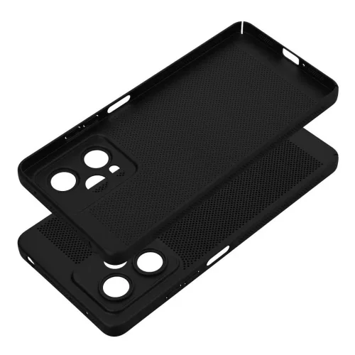 Xiaomi Redmi 14C készülékhez tok Breezy fekete