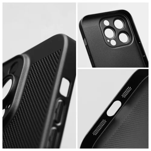 Xiaomi Redmi 14C készülékhez tok Breezy fekete