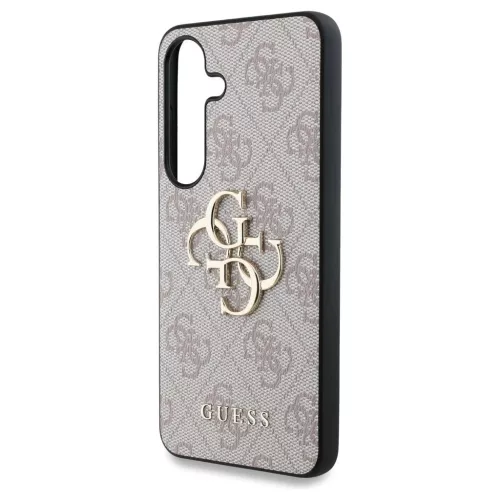 GUESS tok Samsung S25 készülékhez GUHCS25S4GMGPI (4G PU Big Logo) rózsaszín