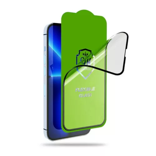 Bestsuit Flexible Hybrid Glass 5D üvegfólia Apple iPhone 15 Plus készülékhez fekete