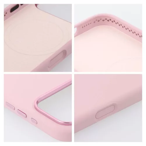 Forcell F-Protect Frame Premium MagSafe-kompatibilis tok iPhone 17 AIR készülékhez rózsaszín